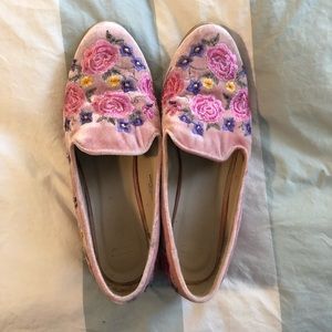 ASOS embroidered loafers